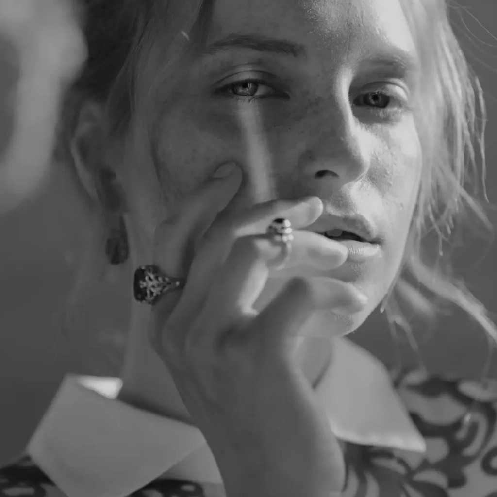 jewelry marketing case study with girl smoking