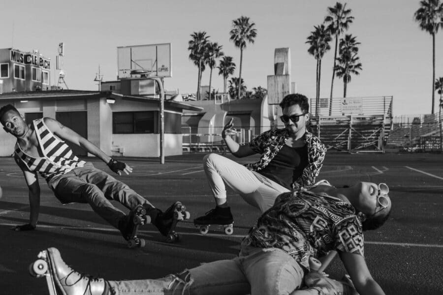 gen z marketing trends with 3 people dancing