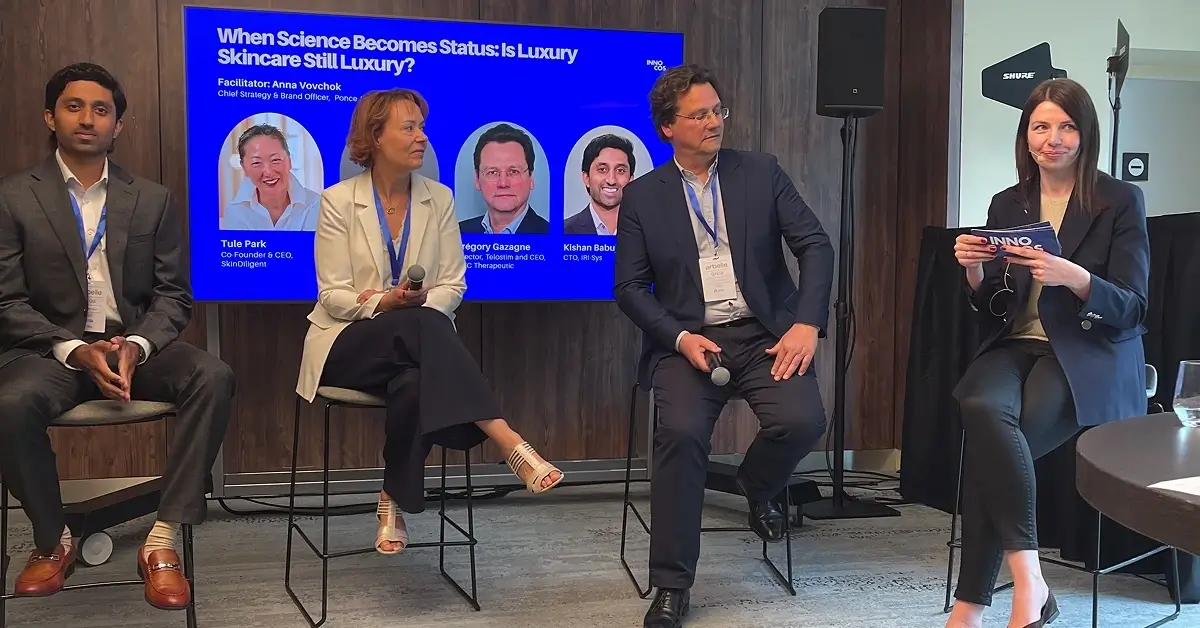 Tule Park, Co-Founder & CEO, SkinDiligent Catherine Rochat - CEO, CRB Cosmetics Gregory Gazagne, Director, Telostim, CEO IDEC Therapeutic Kishan Babuji, CTO, IRI-Sys Facilitator: Anna Vovchok, Chief Strategy and Brand Officer, Ponce Aurora