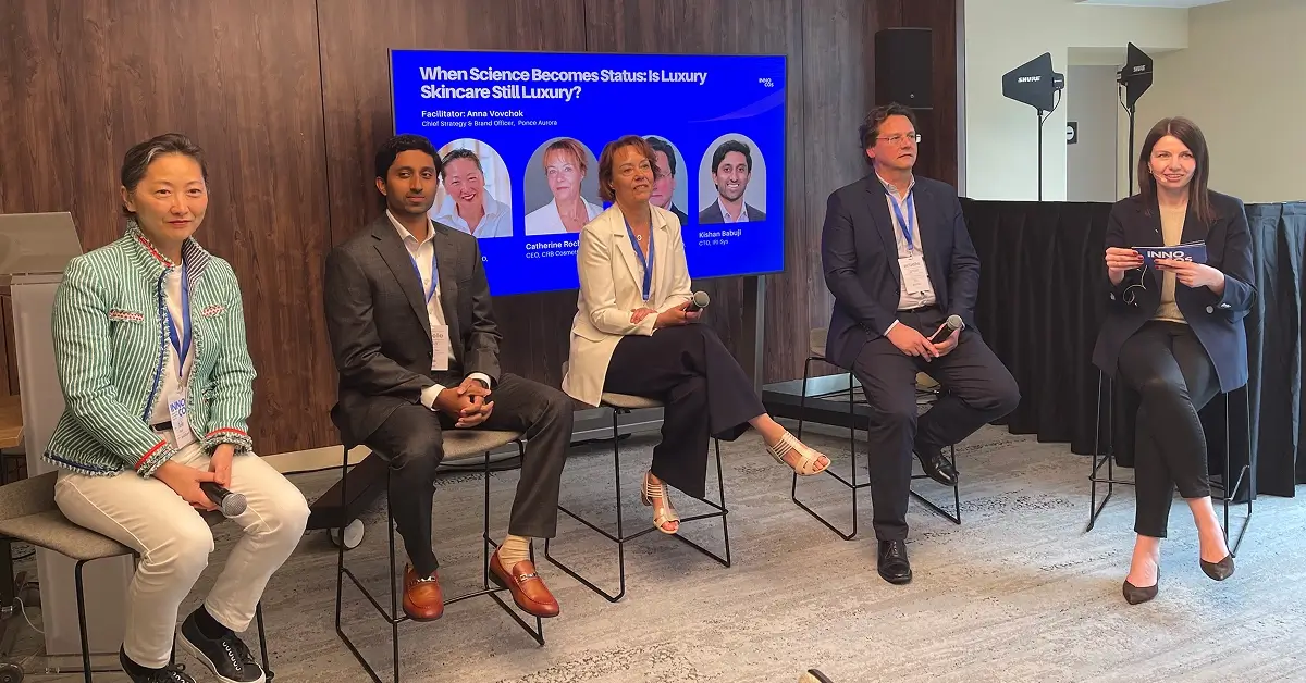 Tule Park, Co-Founder & CEO, SkinDiligent Catherine Rochat - CEO, CRB Cosmetics Gregory Gazagne, Director, Telostim, CEO IDEC Therapeutic Kishan Babuji, CTO, IRI-Sys Facilitator: Anna Vovchok, Chief Strategy and Brand Officer, Ponce Aurora