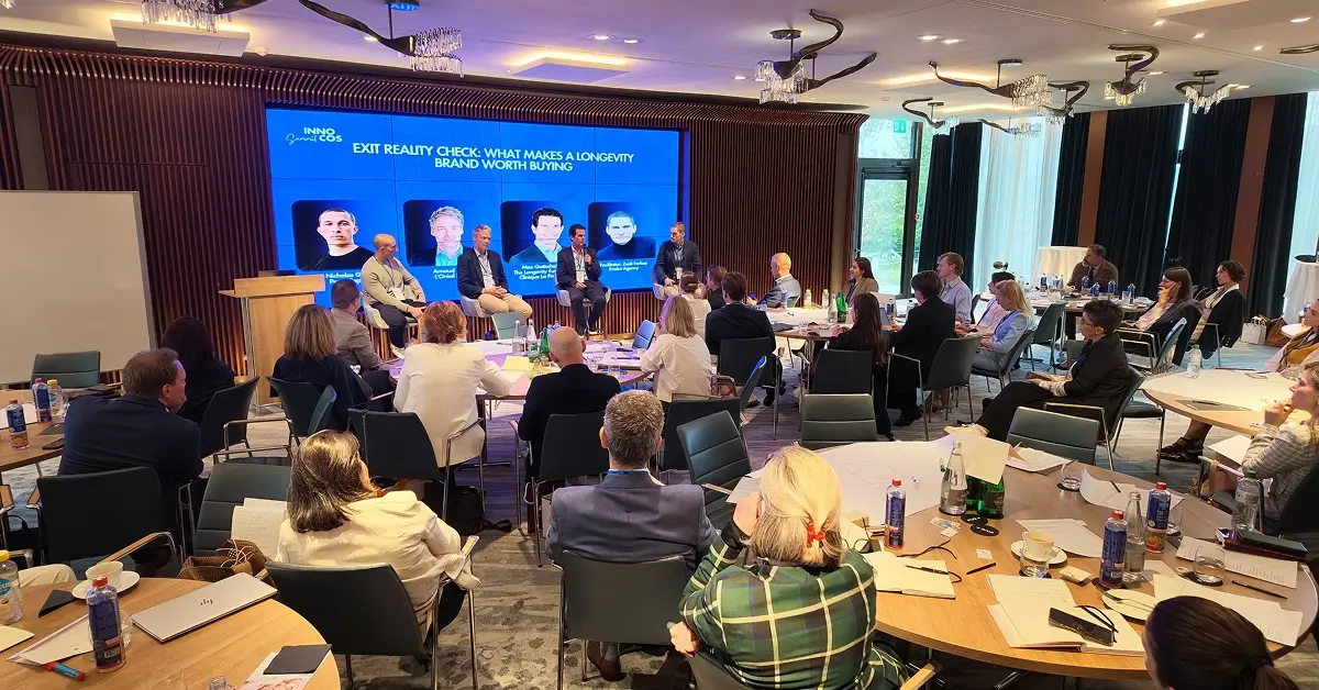 INNOCOS Zurich Trend Report — 2026 Shifts in Longevity 2 exit panel