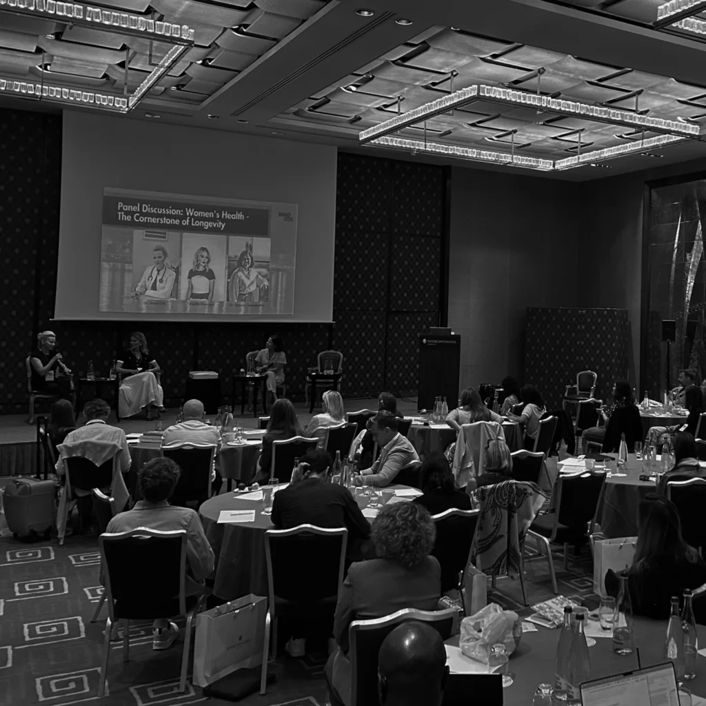 longevity summit audience in geneva